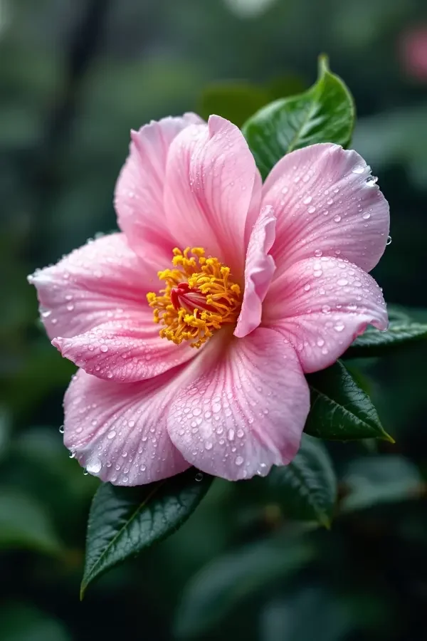 山茶花开时海报